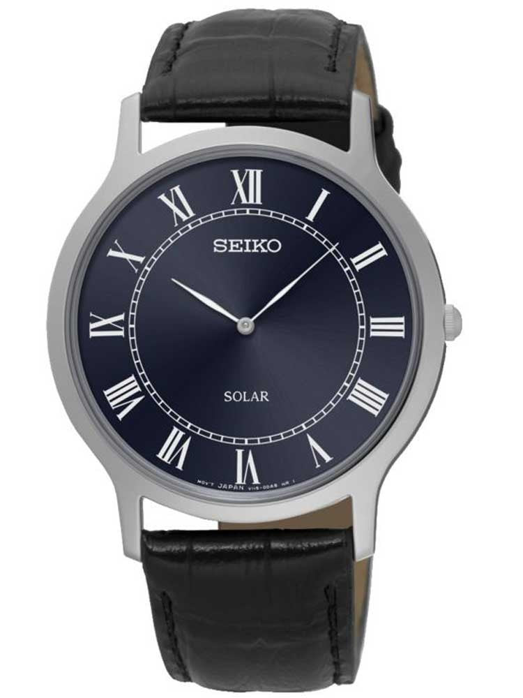 SEIKO Mens SOLAR STRAP WATCH SUP867P1