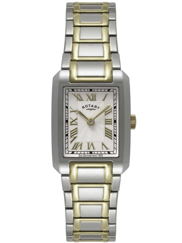ROTARY LADIES TWO TONE BRACELET WATCH LB02606/40