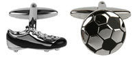 FOOTBALL & BOOT CUFFLINKS 902201