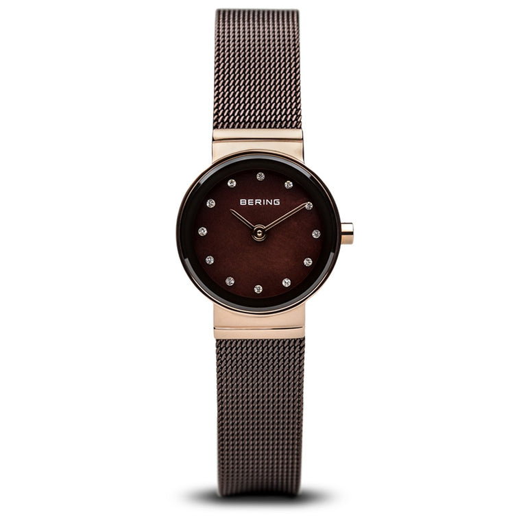 Bering Womens Classic Polished Rose Gold 10122-265
