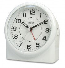 Acctim "Central" Smartlite Sweep Alarm in White 14282 - Robert Openshaw Fine Jewellery