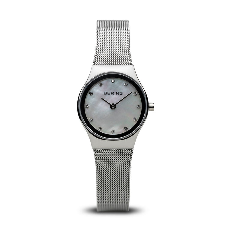 Bering Womens Classic Polished Silver Watch 12924-000