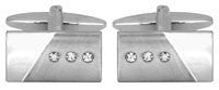THREE CRYSTAL CUFFLINKS 901137