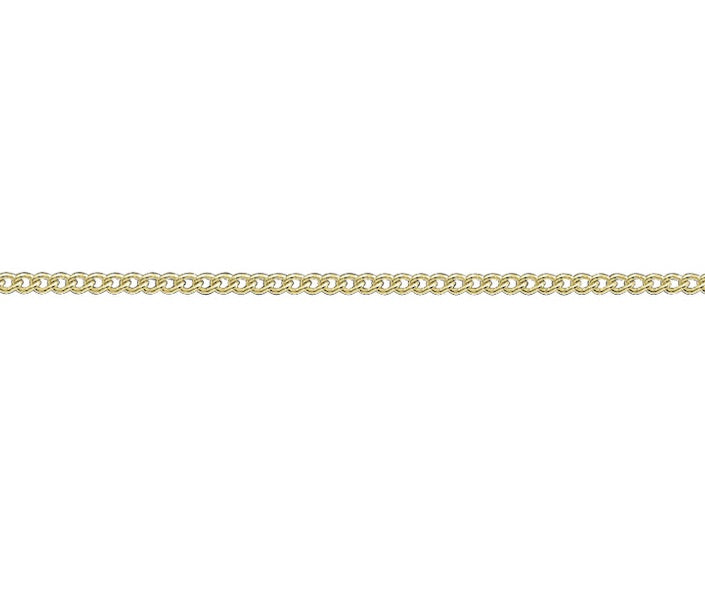 9ct Yellow Gold 20" Curb Chain G1818C20