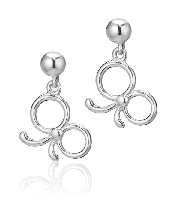 MOLLY BROWN LONDON 925 BOW EARRINGS MBC166-8 - Main Image
