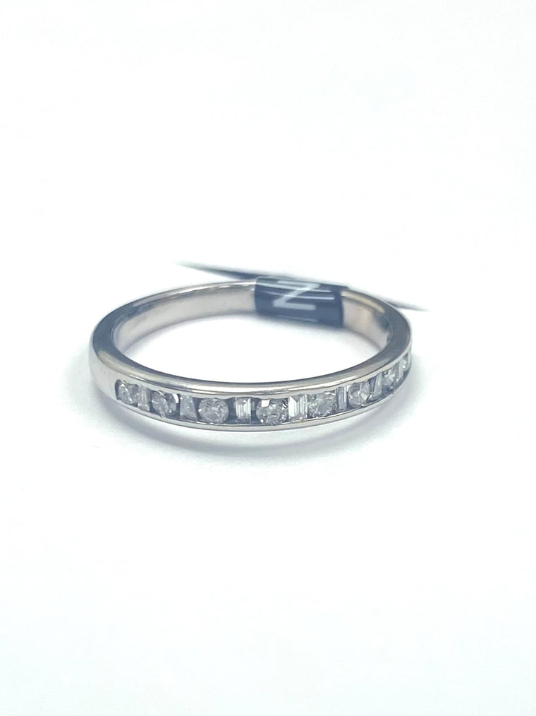 18ct White Gold 0.30cts Eternity Ring