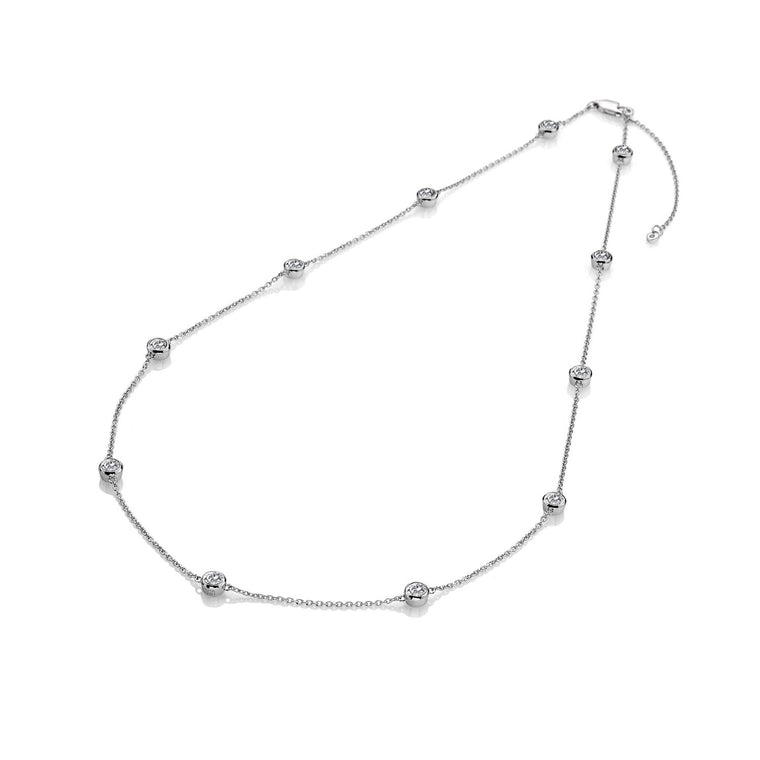 Hot Diamonds Silver Tender Necklace 45cm DN130