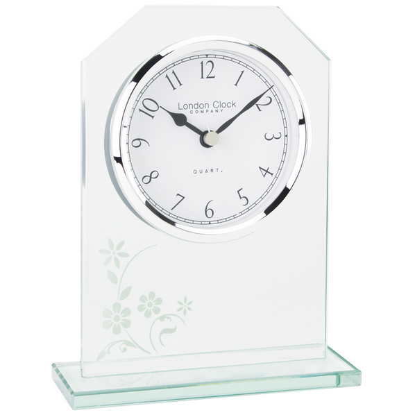 LONDON CLOCK CO GLASS CLOCK 05131