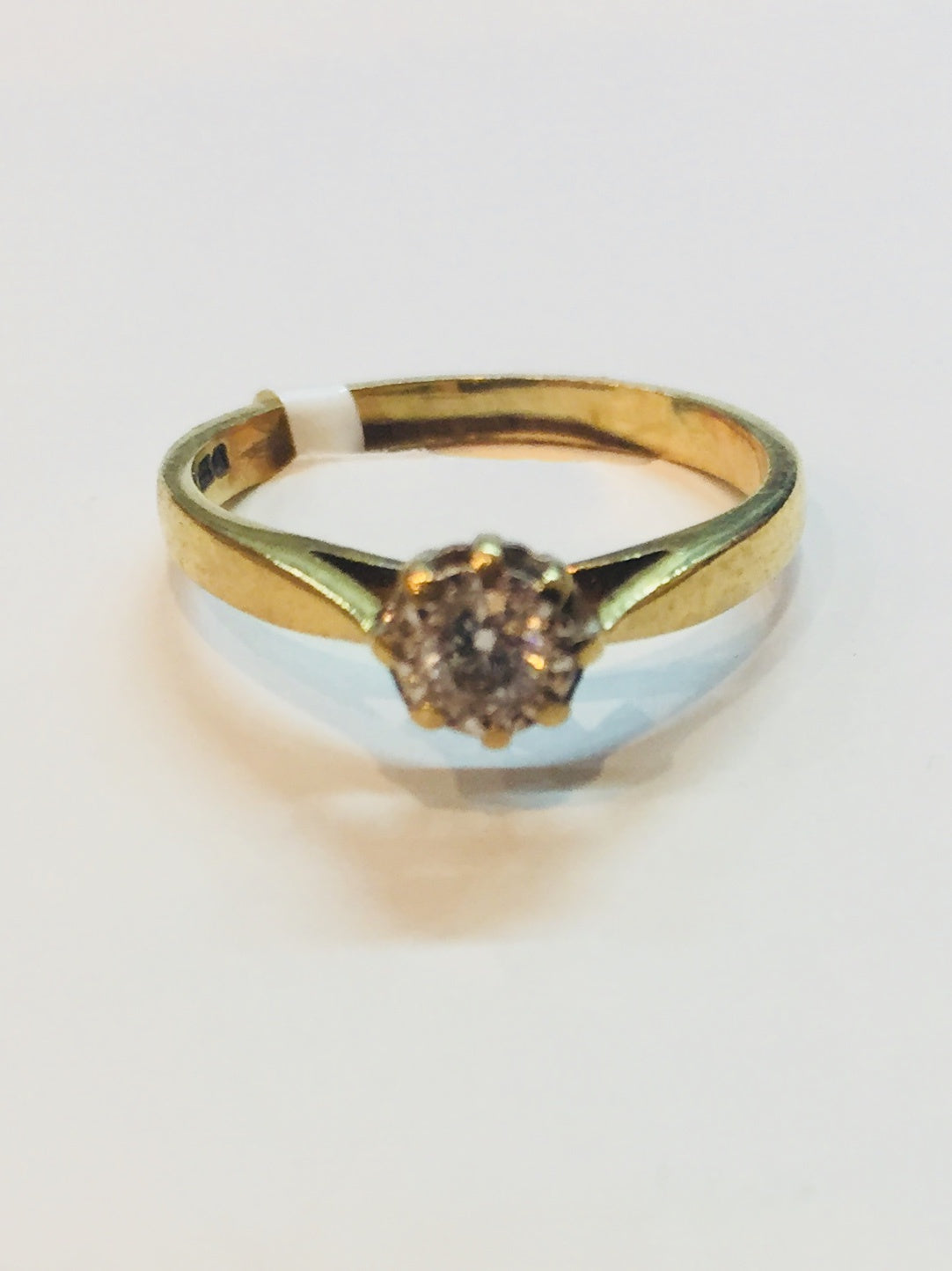 9ct Yellow Gold 0.11ct Diamond Ring - BROOKE1 - Robert Openshaw Fine Jewellery