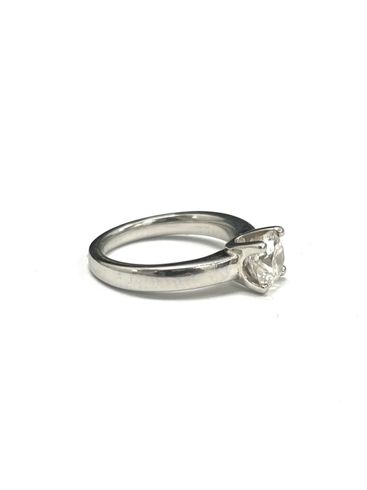 Platinum 1.07cts Solitaire Diamond Ring