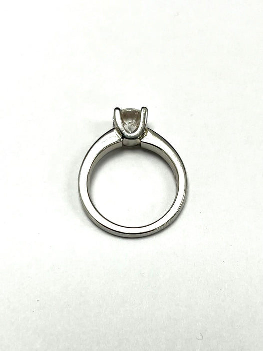 Platinum 1.07cts Solitaire Diamond Ring