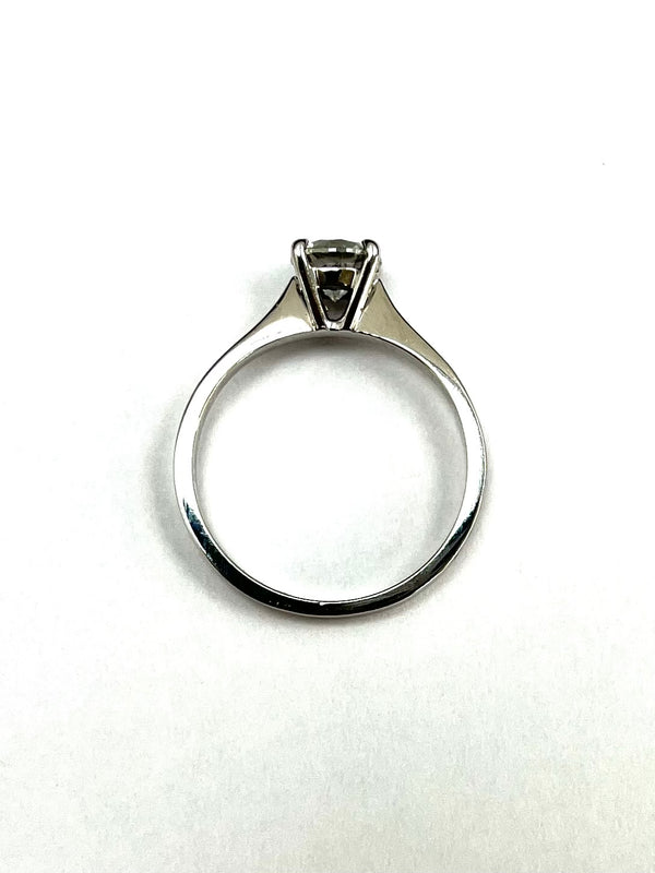 18ct White Gold 0.65cts Single Stone Diamond Ring