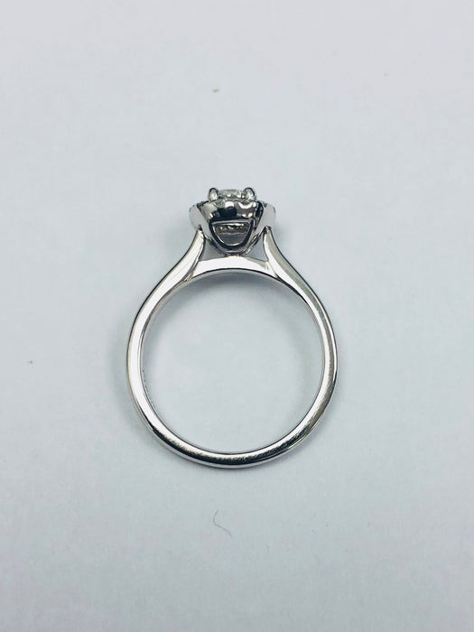 Platinum Diamond Cluster Ring - RHODES1 - Robert Openshaw Fine Jewellery