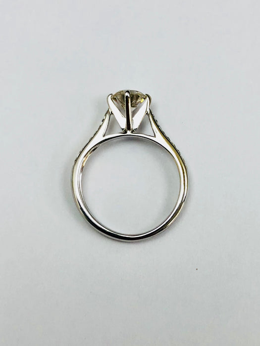 18ct White Gold 0.70cts Solitaire Diamond Ring - LAWLER - Robert Openshaw Fine Jewellery