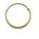 9CT YELLOW GOLD HINGED SLEEPERS XGHSL13