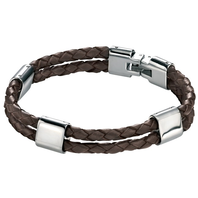 Fred Bennett Leather Bracelet B3671 - Robert Openshaw Fine Jewellery