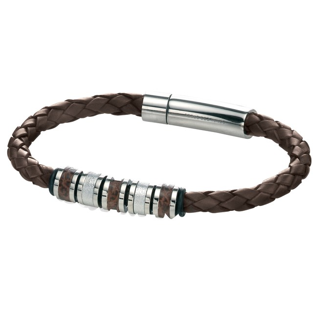 Fred Bennett Leather Bracelet B4209 - Robert Openshaw Fine Jewellery