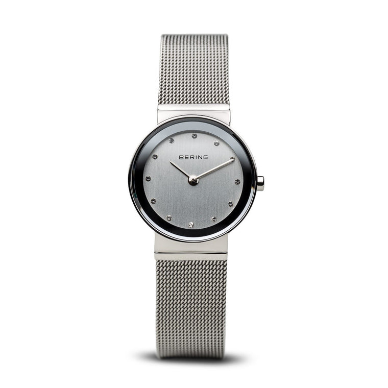 Bering Womens Classic Polished Silver 10126-000