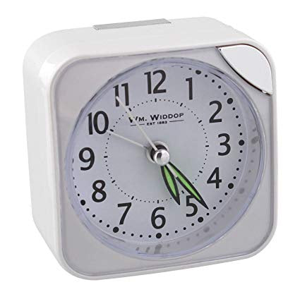 Square White Alarm Clock 5100W