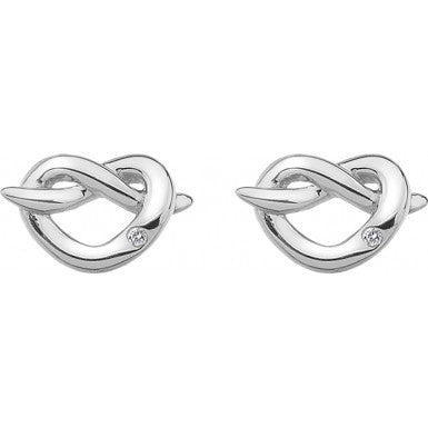 Hot Diamonds Infinity Heart Earrings DE450 - Robert Openshaw Fine Jewellery