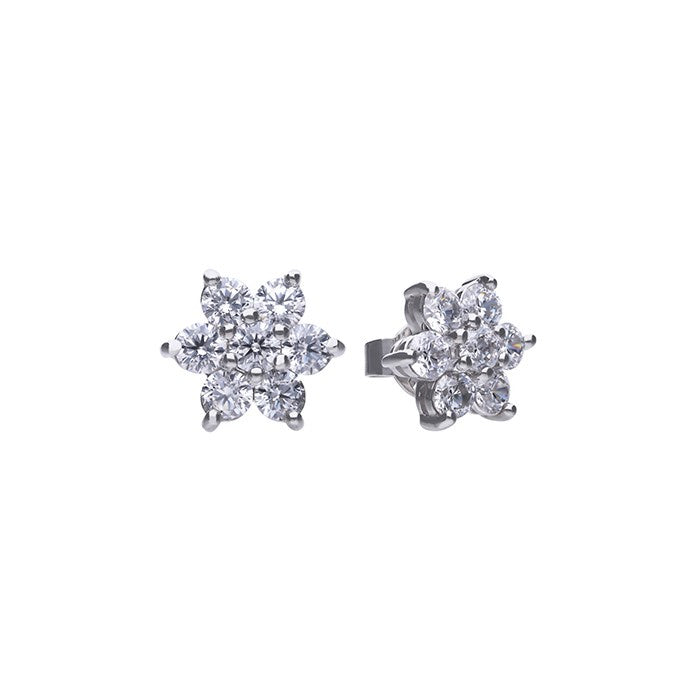 Diamonfire Petal Cluster Earrings 62-1797-1-082
