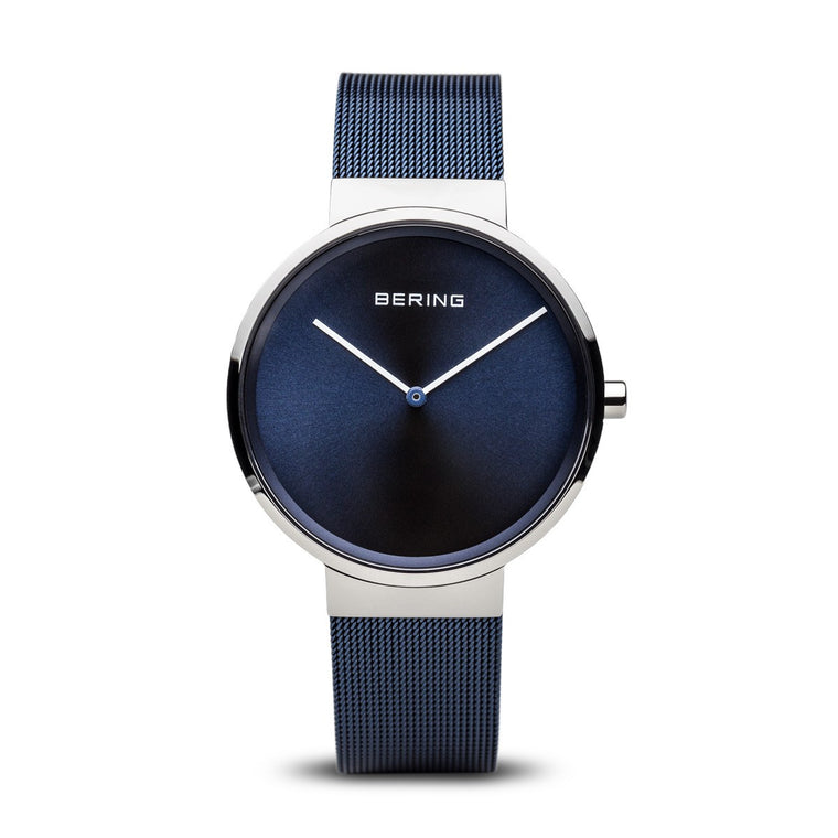 Bering Unisex Classic Polished Silver Watch 14539-307