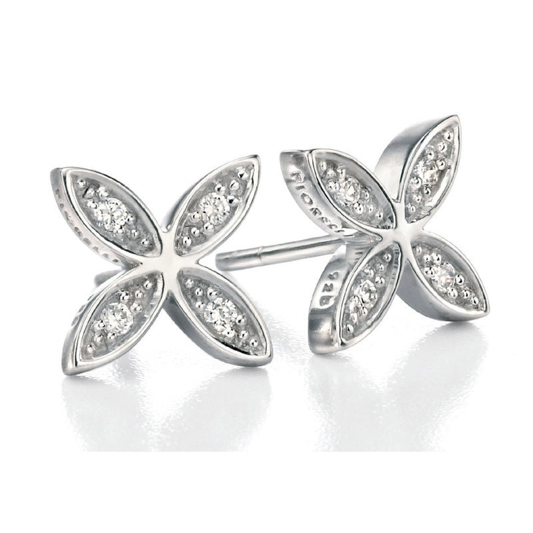 FIORELLI CZ PAVE EARRINGS E4857C