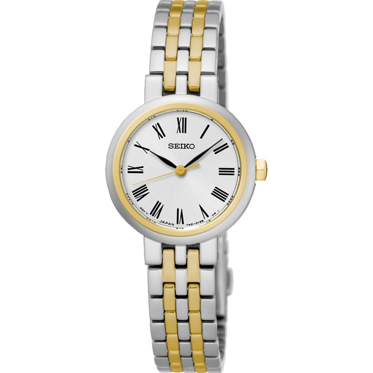 SEIKO LADIES TWO TONE 50M WATCH SRZ462P1