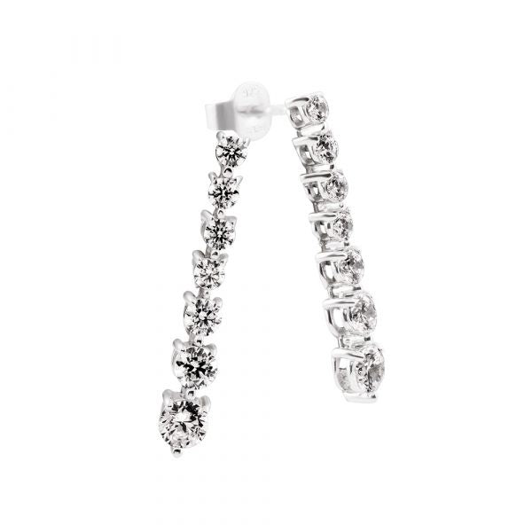 Diamonfire classic CZ earrings 62-1584-1-082 - Robert Openshaw Fine Jewellery
