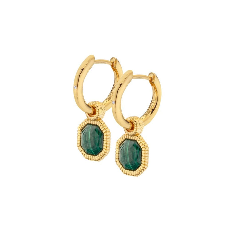 Jac Jossa Revive Malachite Earrings