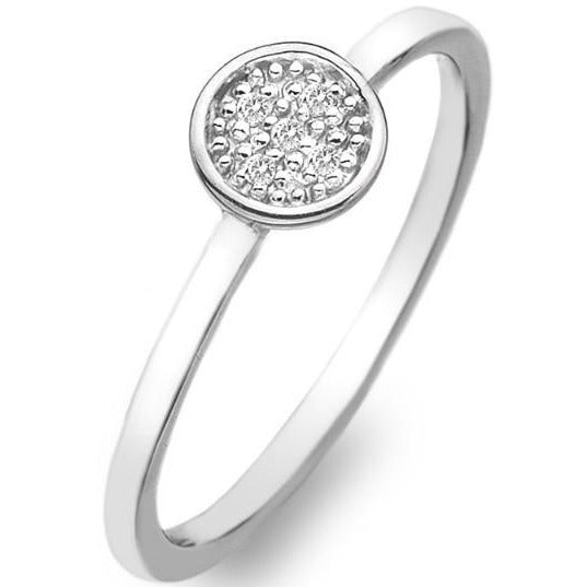 Hot Diamonds Stargazer Circle Ring DR131 - Robert Openshaw Fine Jewellery