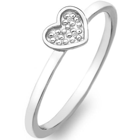 Hot Diamonds Stargazer Heart Ring DR137 - Robert Openshaw Fine Jewellery