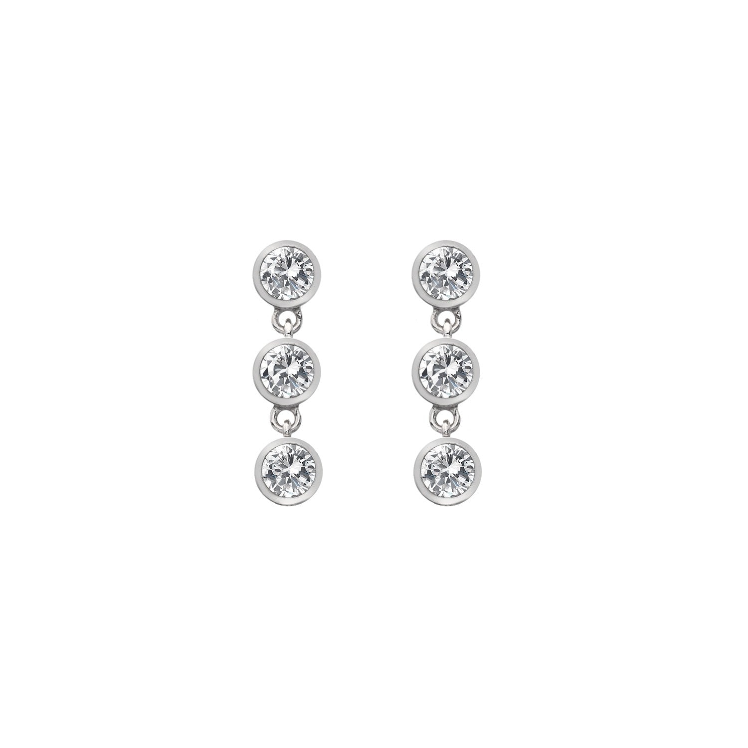 Hot Diamonds Silver Tender Earrings DE585