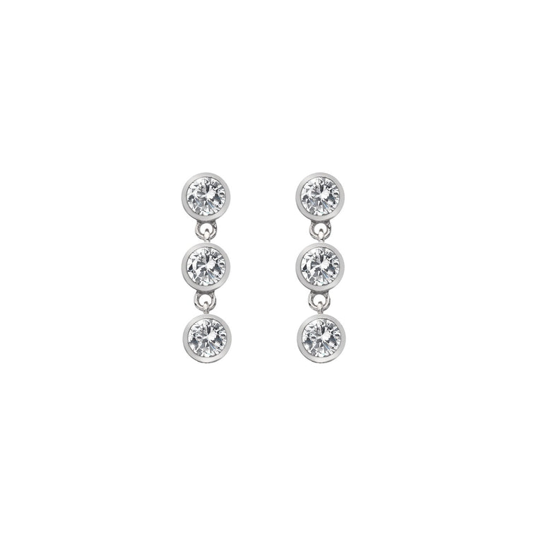 Hot Diamonds Silver Tender Earrings DE585