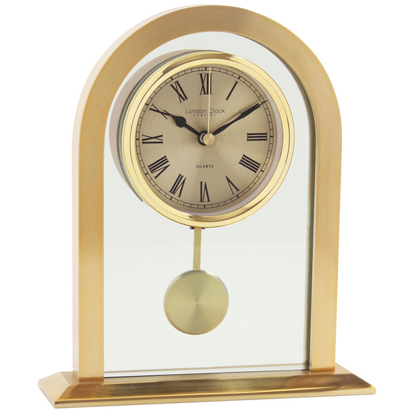 LONDON CLOCK CO PENDULUM MANTLE CLOCK 03073