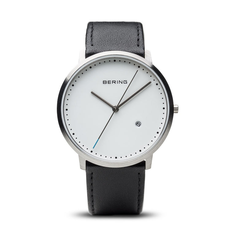 Bering Unisex Classic Brushed Silver Watch 11139-404