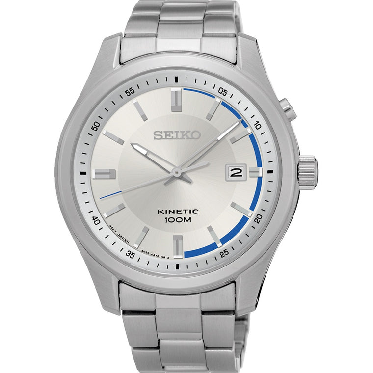 SEIKO Mens 100M KINETIC WATCH SKA717P1