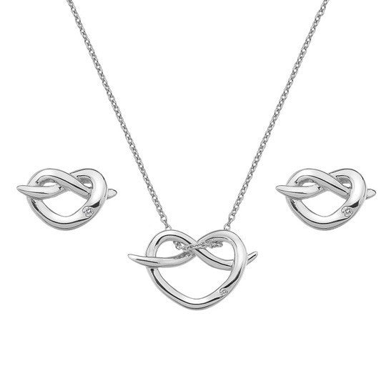 Hot Diamonds Infinity Heart Gift Set SS112 - Robert Openshaw Fine Jewellery