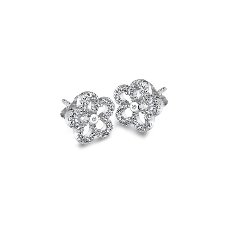 Hot Diamonds Silver Gentle Earrings DE583