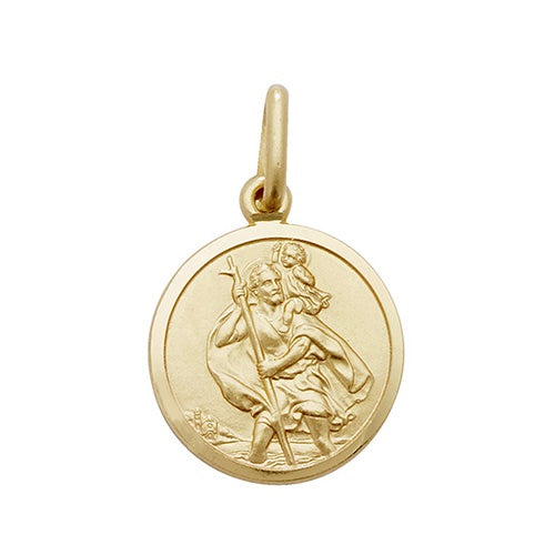 9ct Yellow Gold St Christopher PN144
