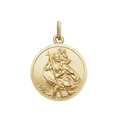 9ct Yellow Gold St Christopher PN146