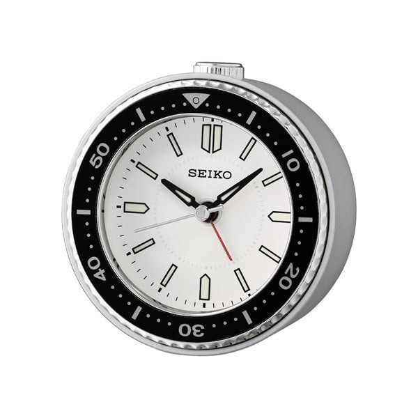 Seiko Dive Black Alarm Clock