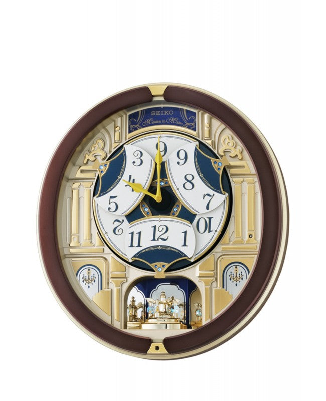 SEIKO MELODIES IN MOTION WALL CLOCK QXM356B - Robert Openshaw Fine Jewellery